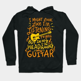 Funny Guitar Player T-Shirt Music Lover Guitarist Gift Hoodie